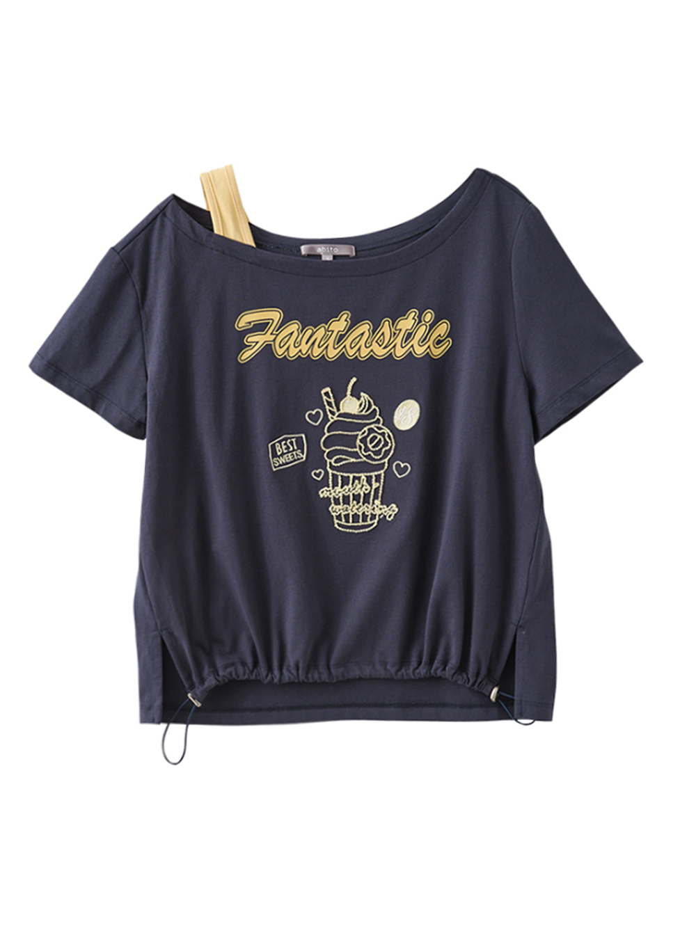 abito甜美聖代刺繡上衣