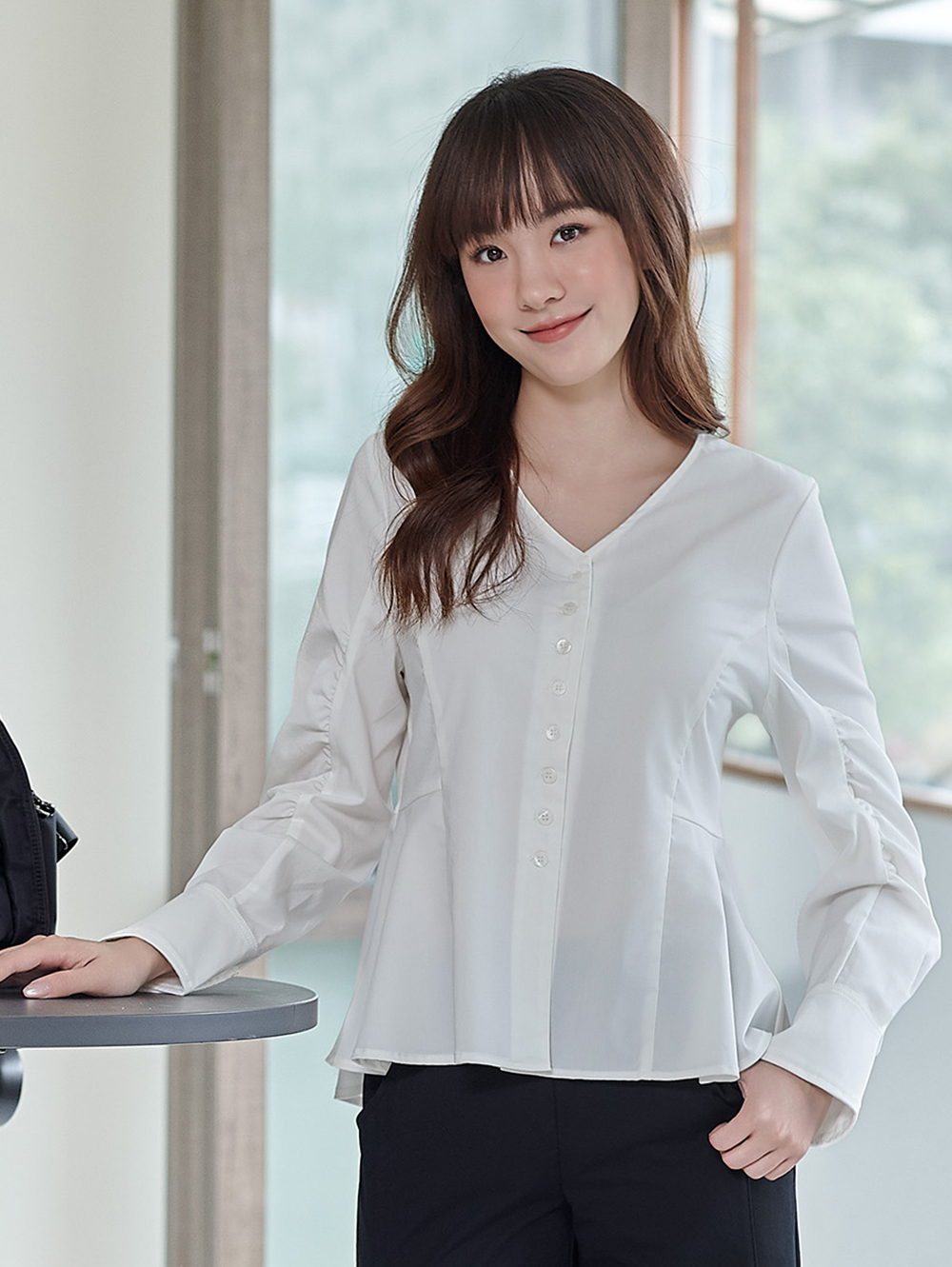 DITA公主剪接修身上衣