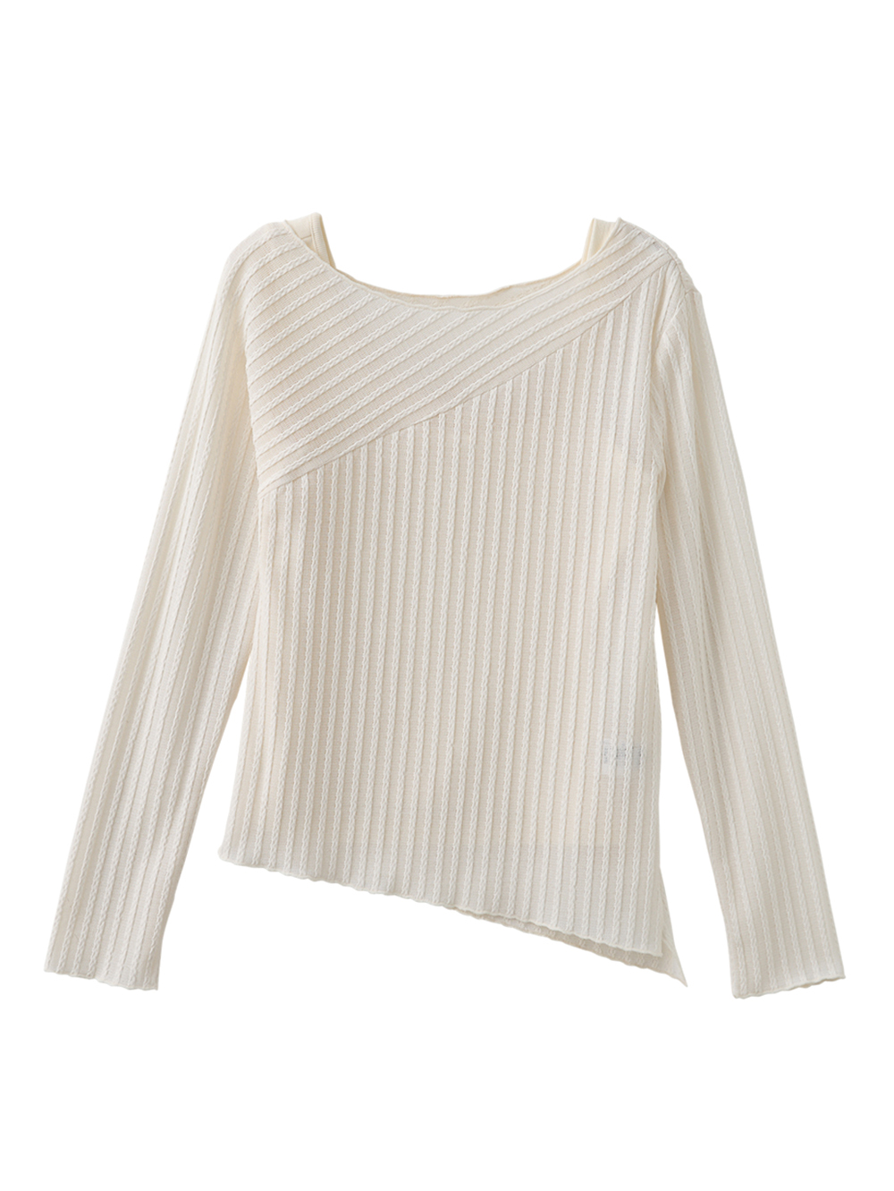 DITA氣質不對稱上衣