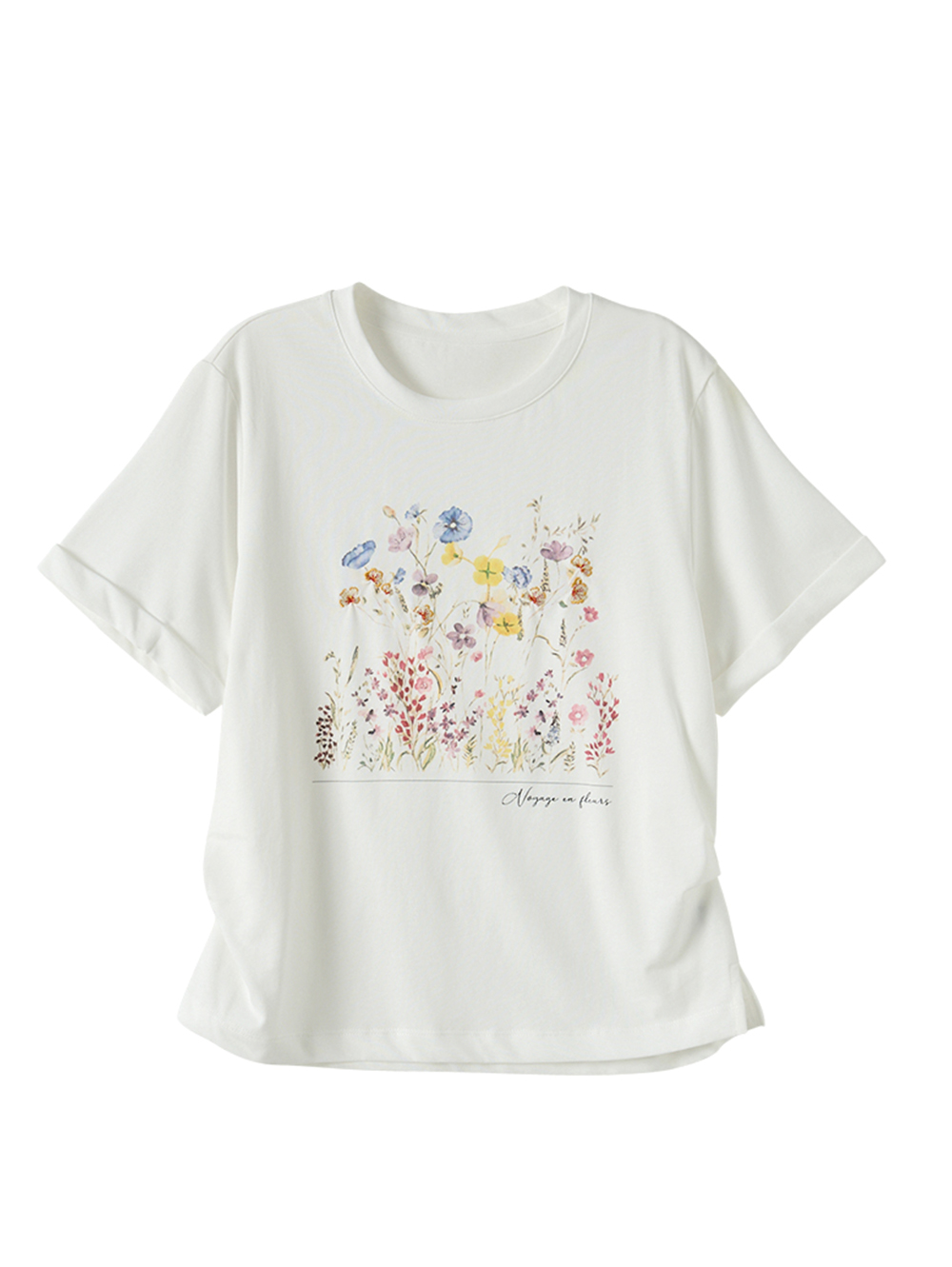 DITA休閒花朵印花上衣