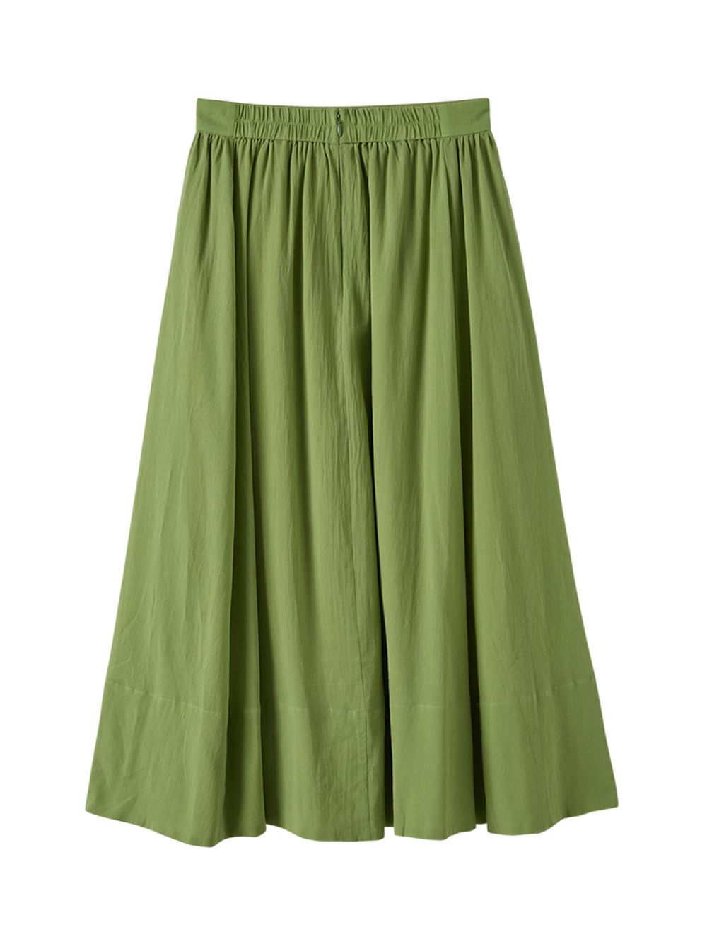 DITA素面波浪長裙