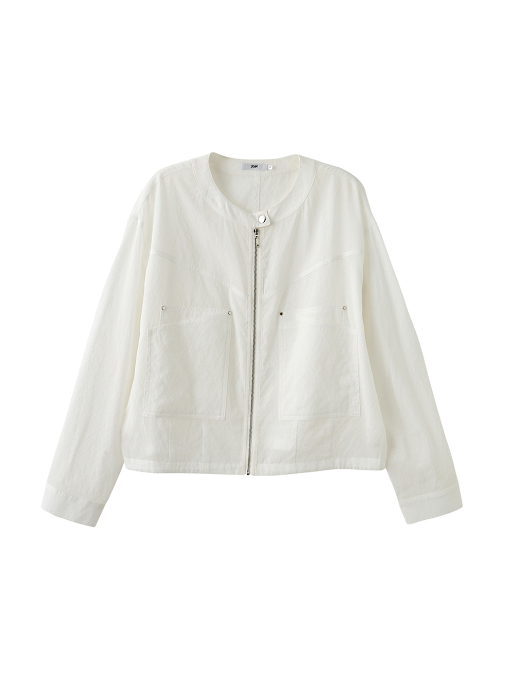 JOAN極簡輕薄拉鍊短版外罩