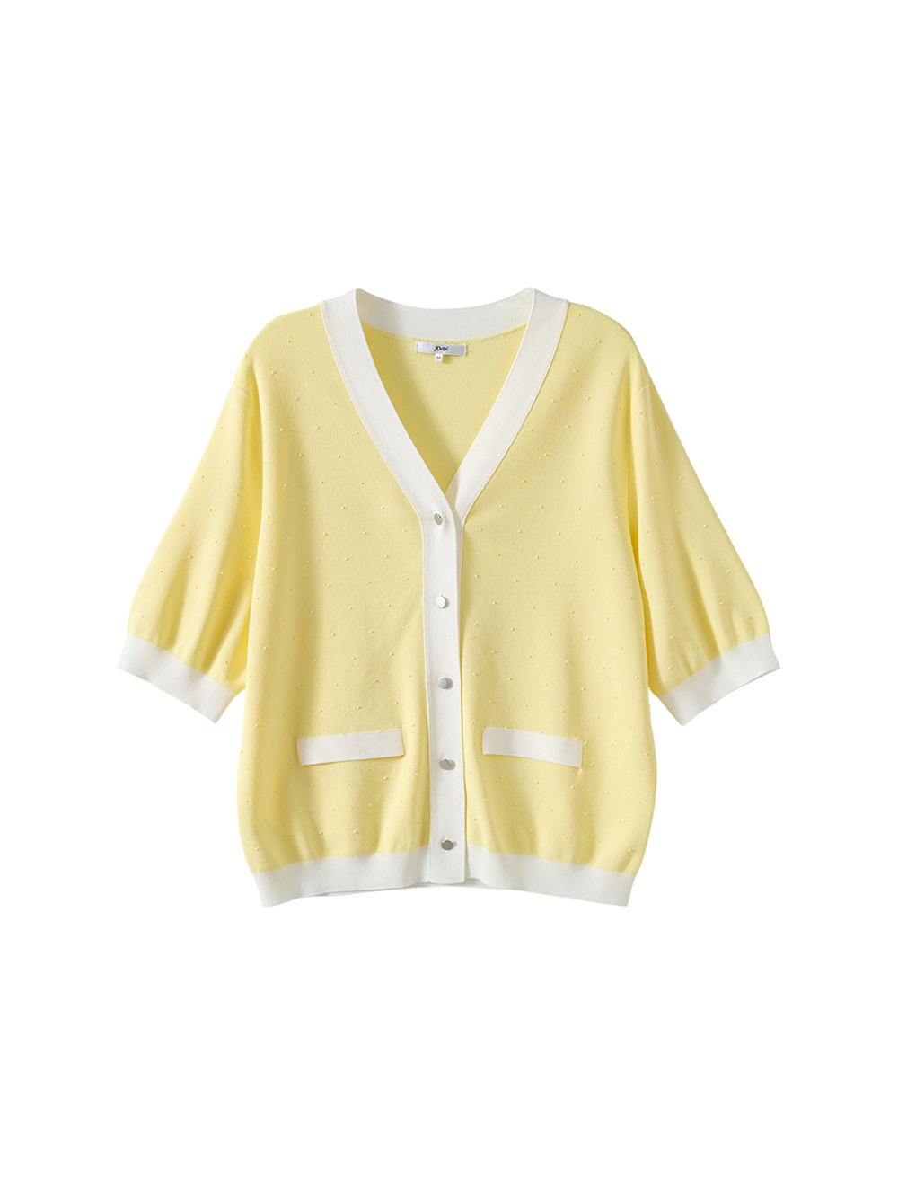 JOAN清新色輕薄針織罩衫