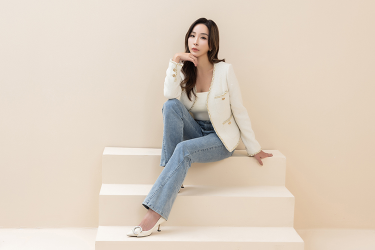 CHANG YU x abito棉質微喇叭牛仔褲