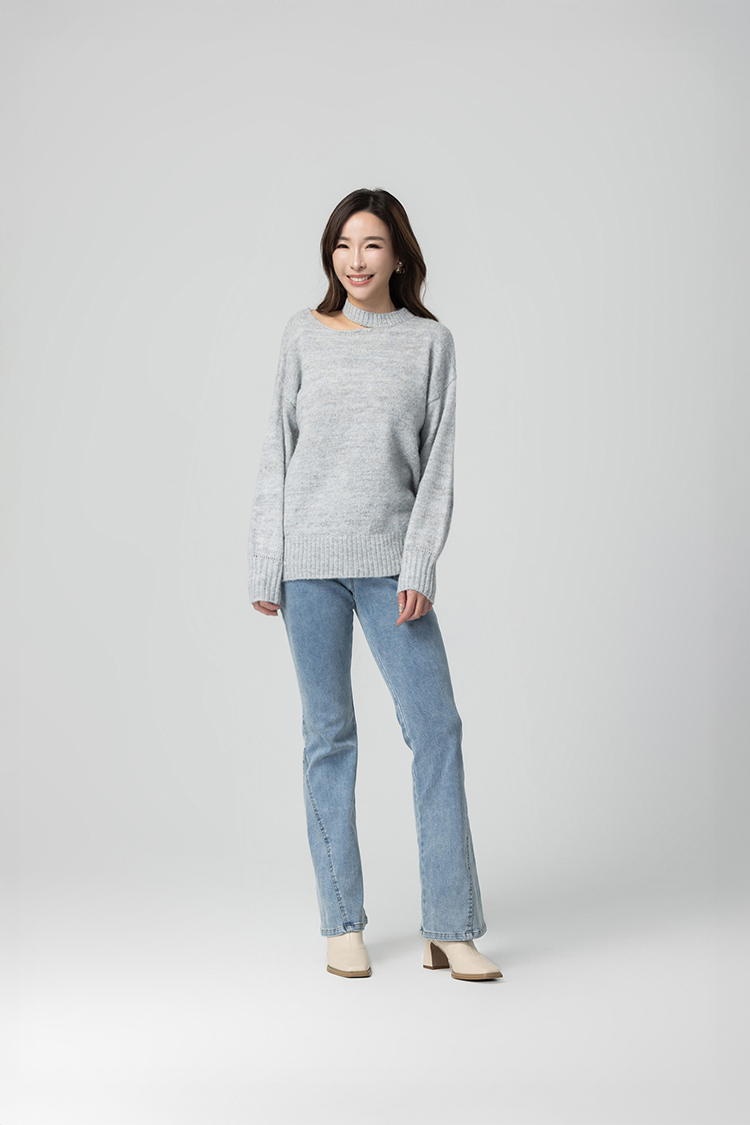 CHANG YU x abito棉質微喇叭牛仔褲