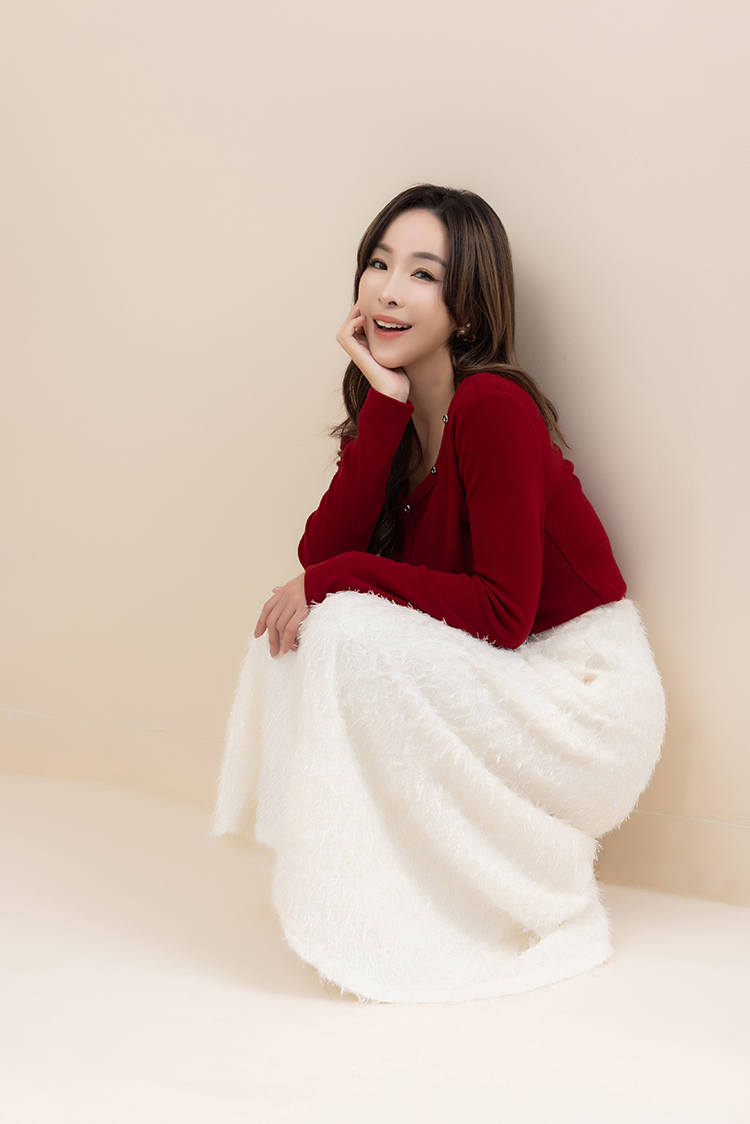 CHANG YU x abito時髦亮片A字短裙