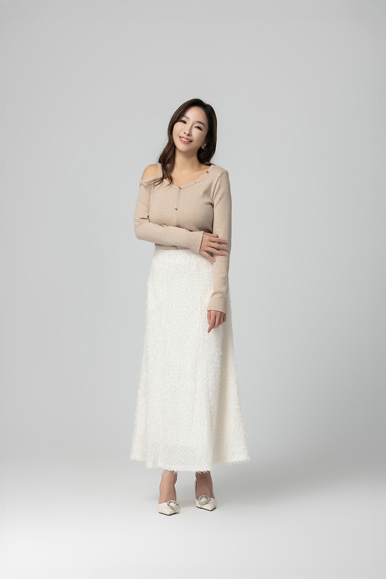 CHANG YU x abito時髦亮片A字短裙