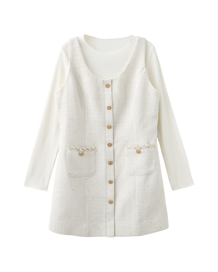 CHANG YU x abito氣質兩件式連身洋裝