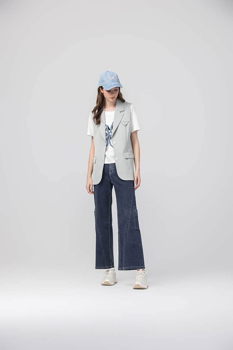 abito質感西裝背心外套