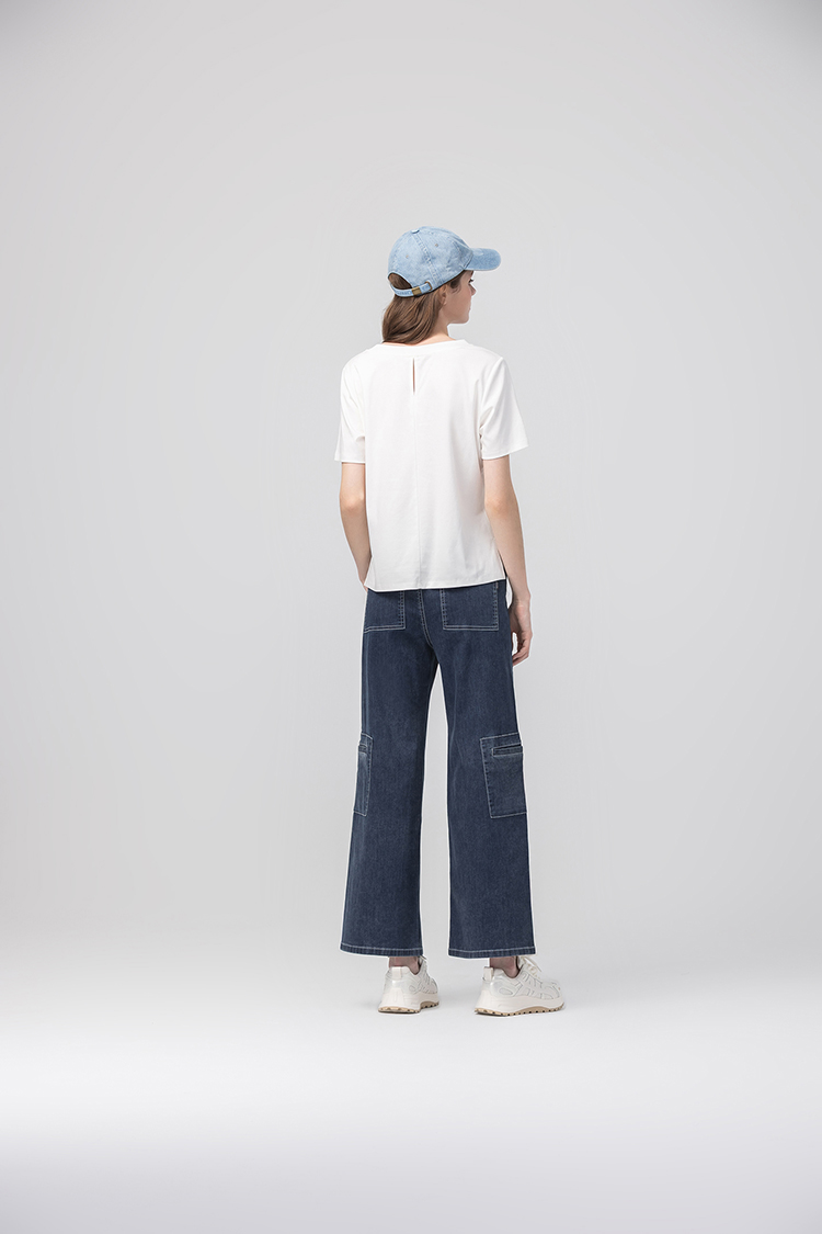 abito可愛植絨刺繡花上衣