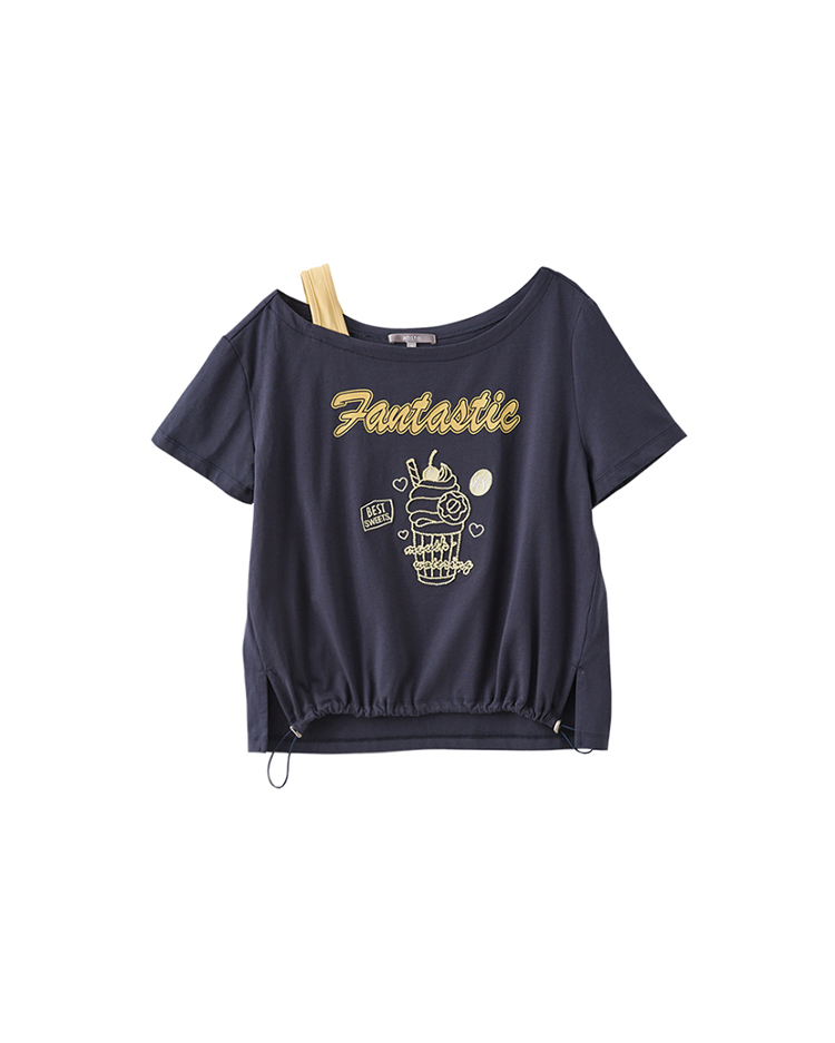 abito甜美聖代刺繡上衣