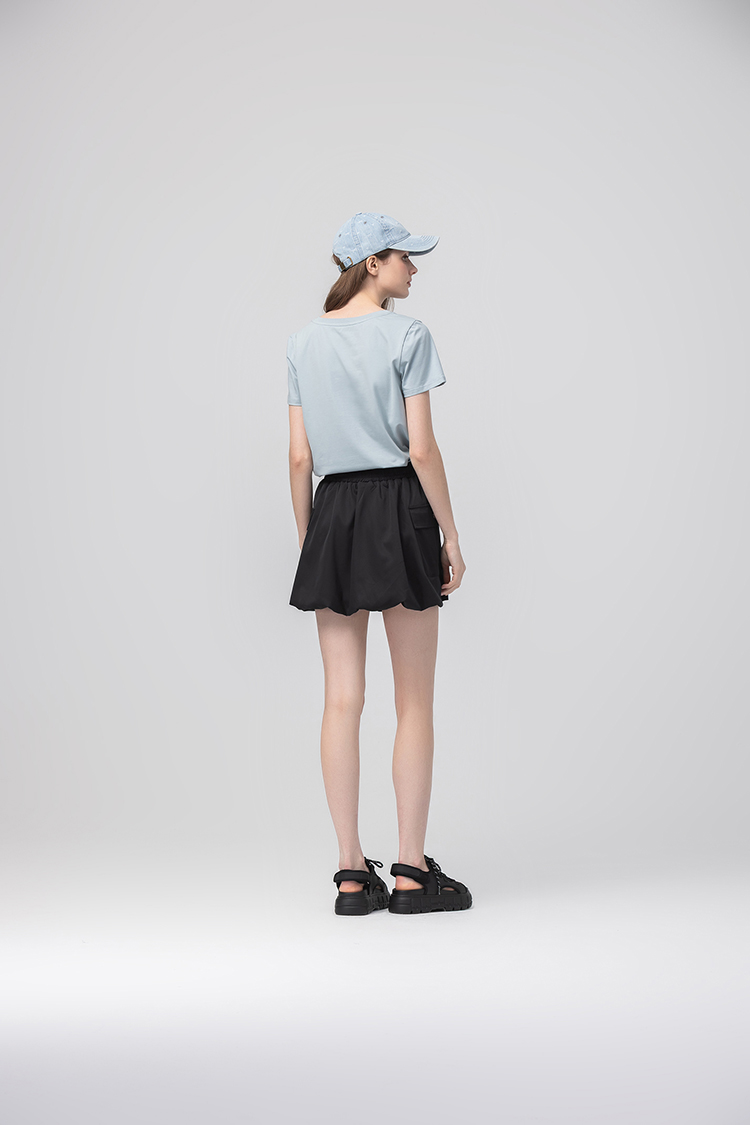 abito率性氣球感短裙