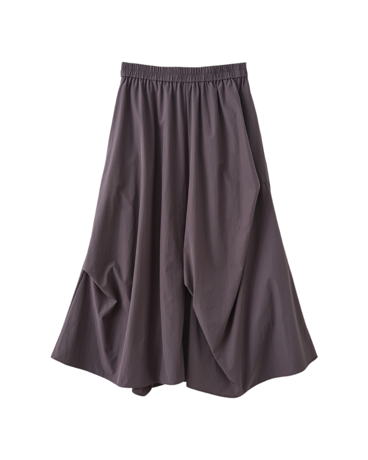 abito不對稱造型設計長裙