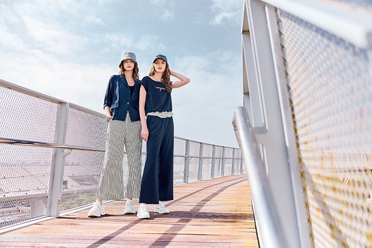 abito質感澎袖拼接西裝外套