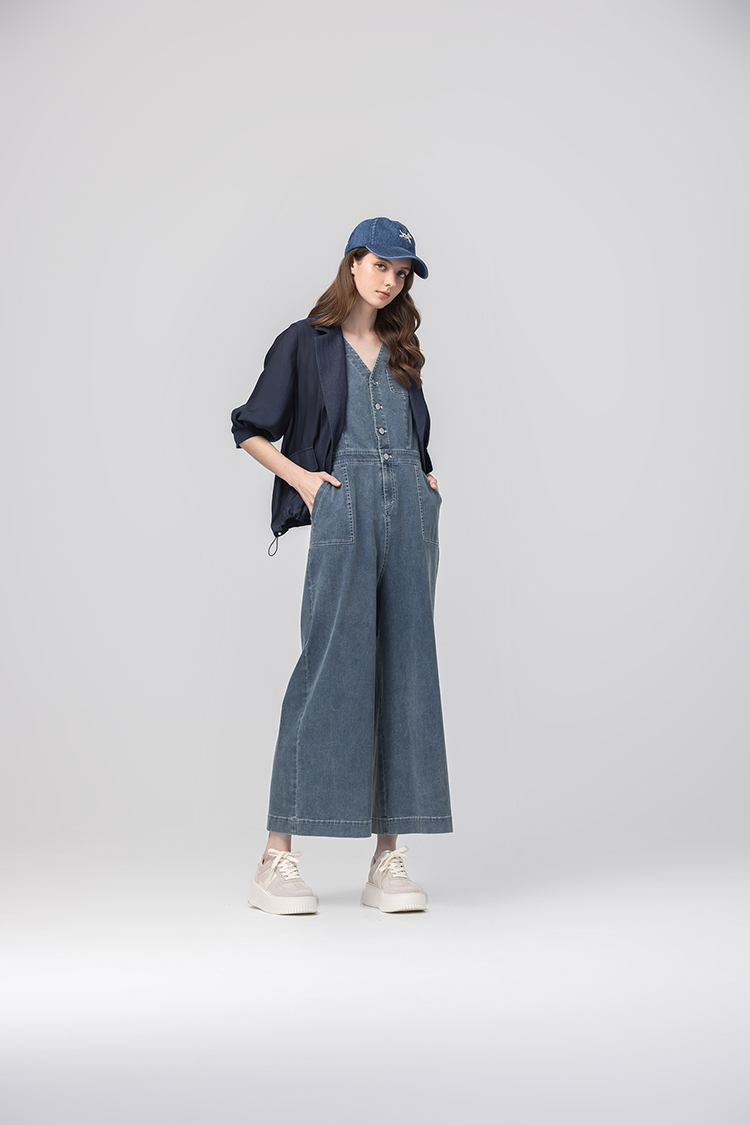 abito質感澎袖拼接西裝外套