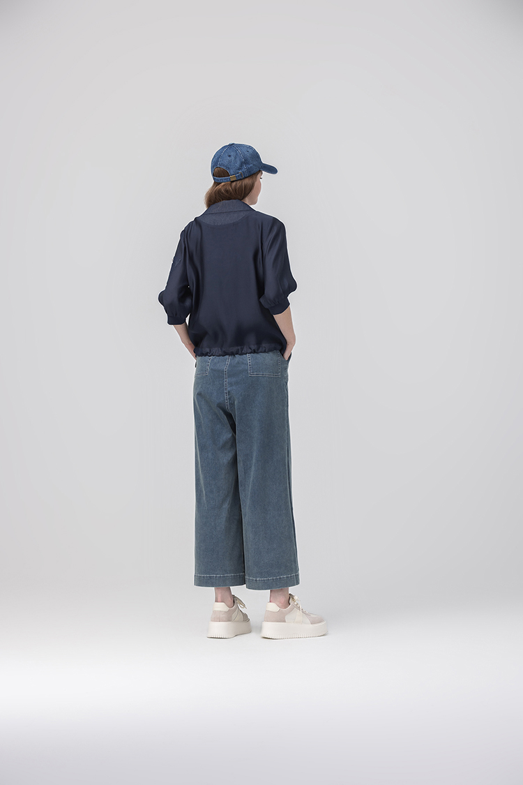 abito質感澎袖拼接西裝外套