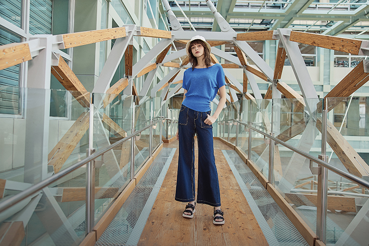 abito慵懶感垂墜針織衫