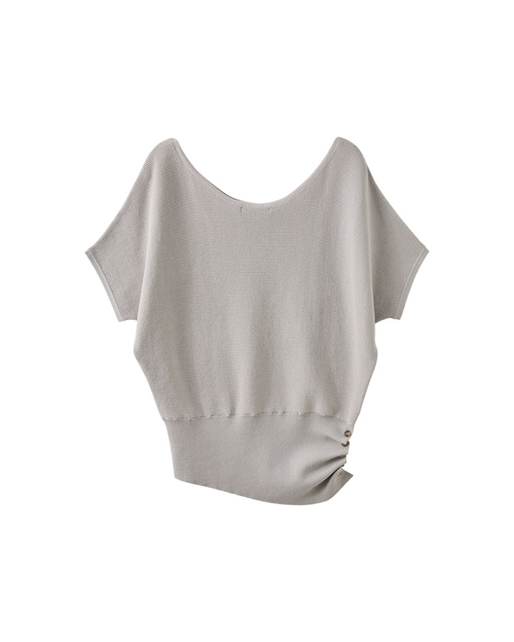 abito慵懶感垂墜針織衫