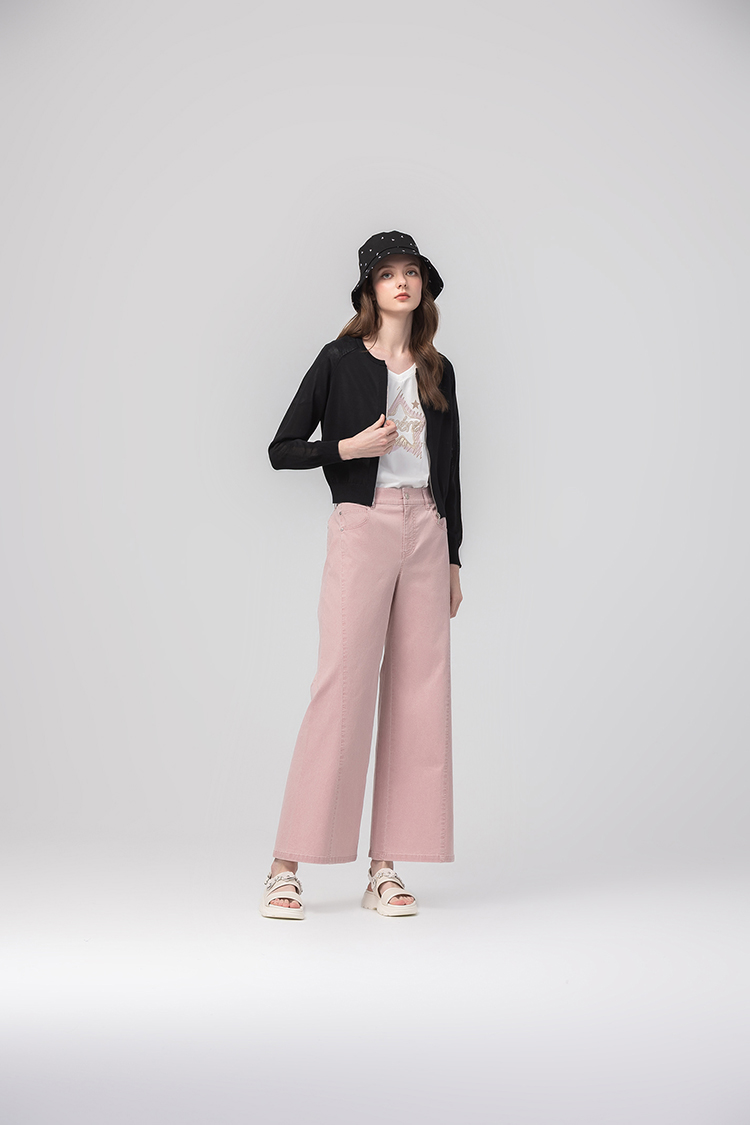 abito透膚網紗拼接針織外套