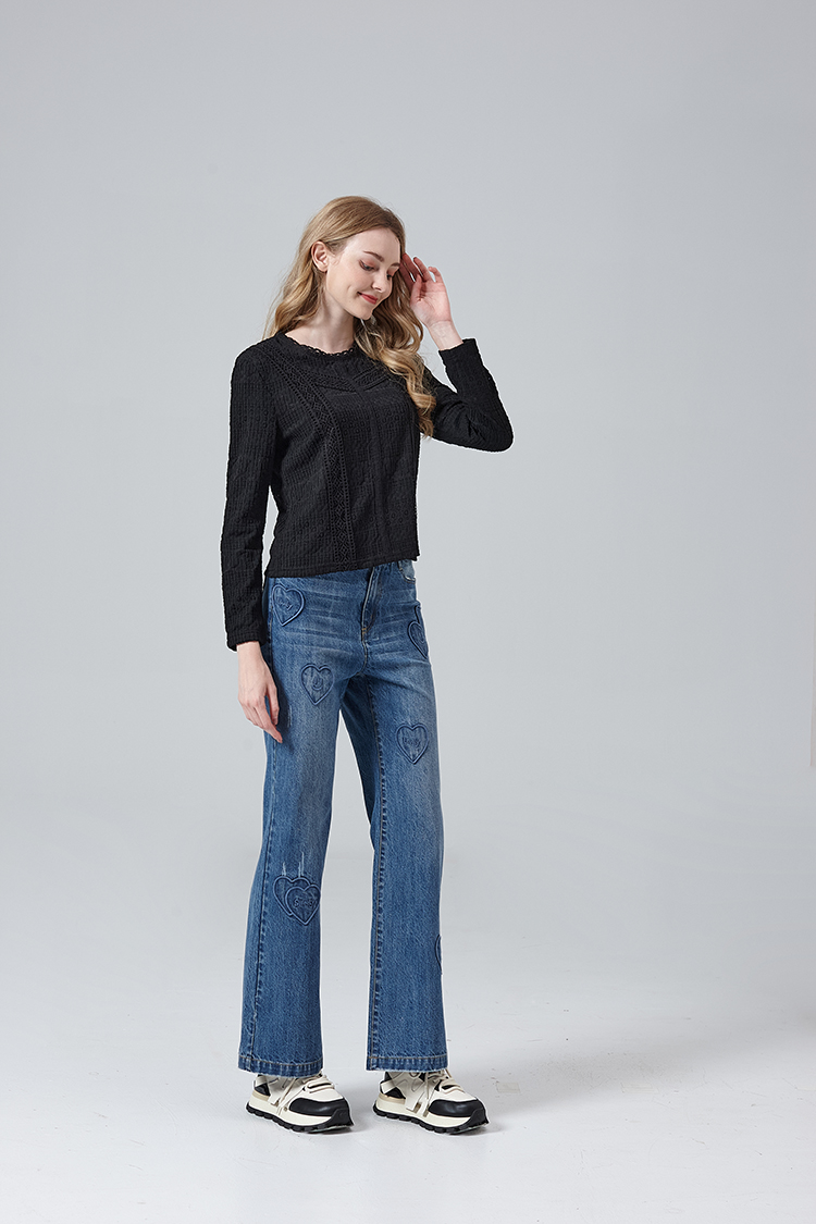 DITA優雅蕾絲上衣