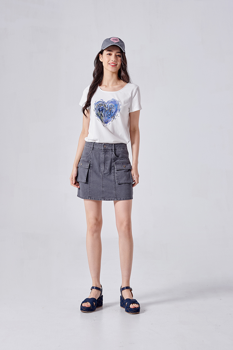 DITA暈染愛心T-SHIRT