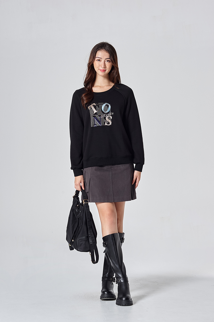 DITA休閒拉克蘭剪接大學T