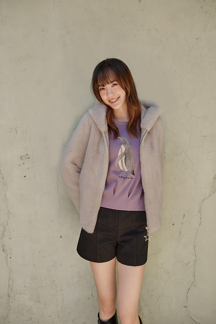 DITA太空棉企鵝大學T