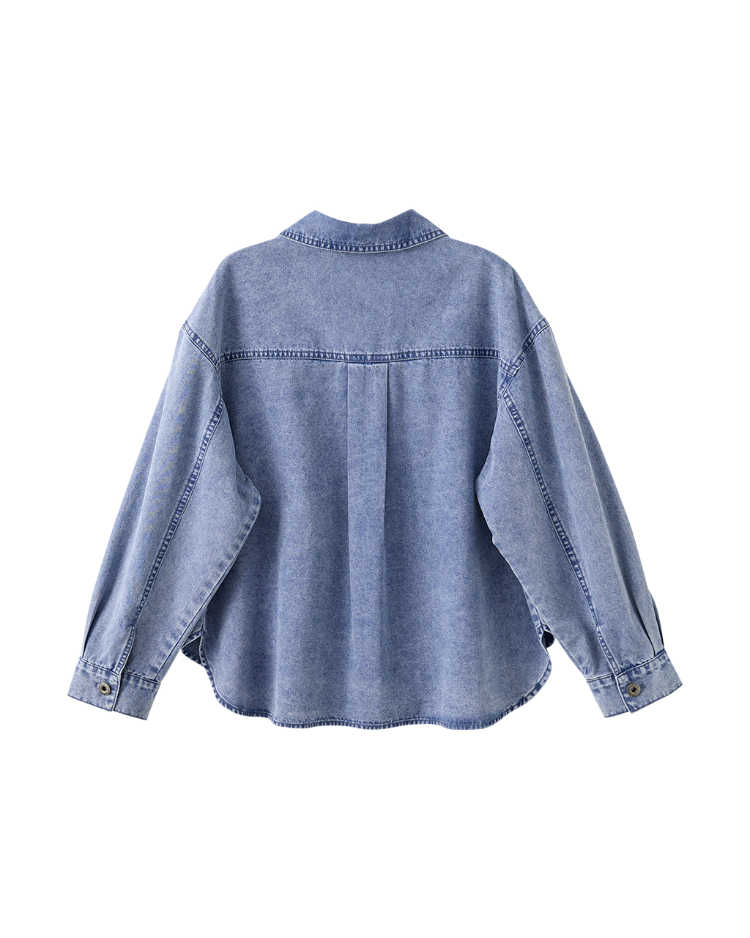 DITA率性薄牛仔外套設計