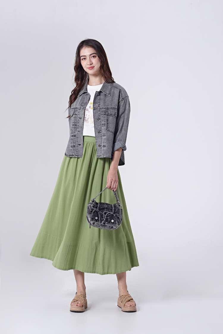 DITA率性薄牛仔外套設計