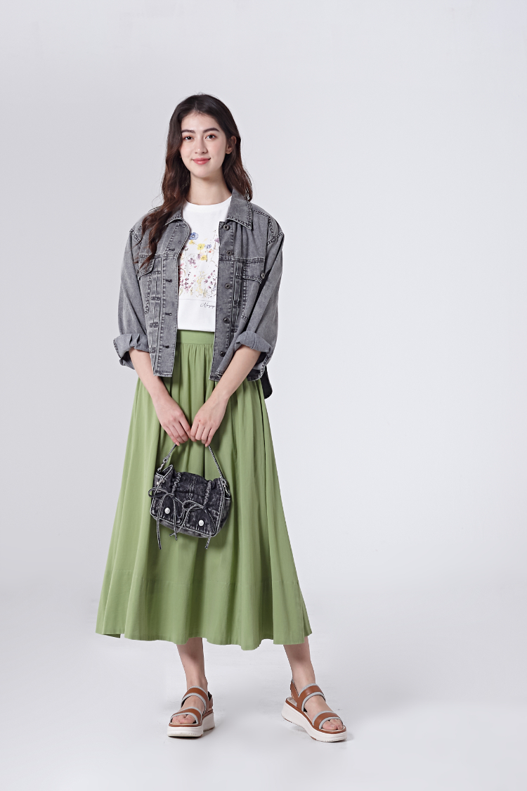 DITA率性薄牛仔外套設計