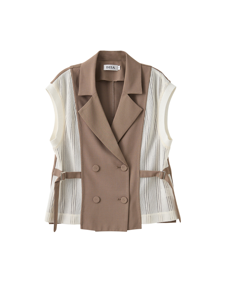 DITA率性西裝領背心