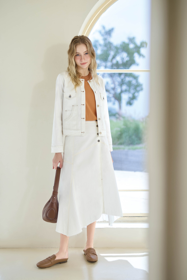 JOAN極致彈力冰涼機能圓領外套