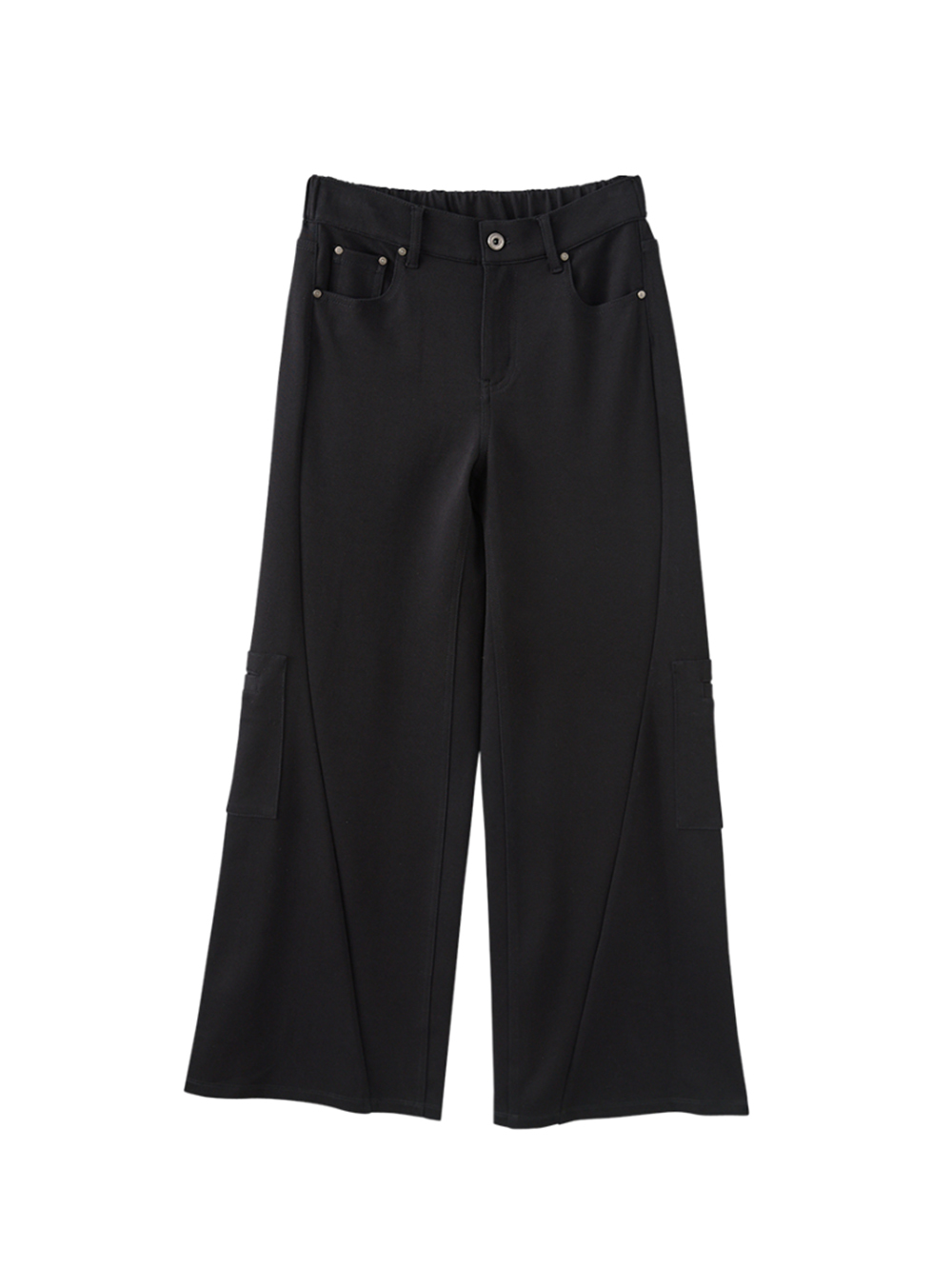 abito工裝口袋造型寬褲