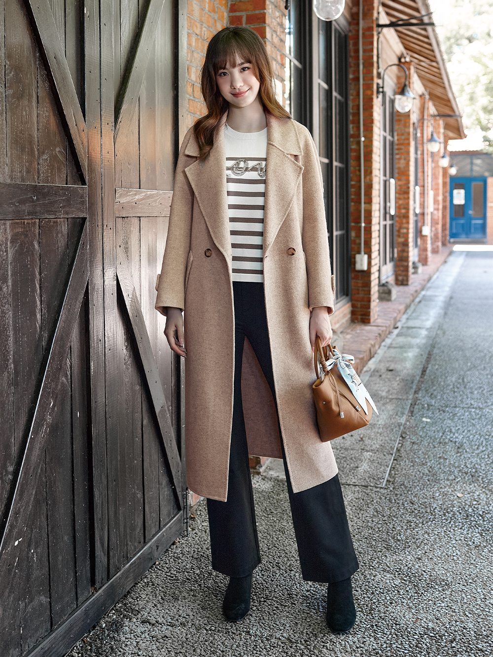 DITA修身直筒鉛筆褲