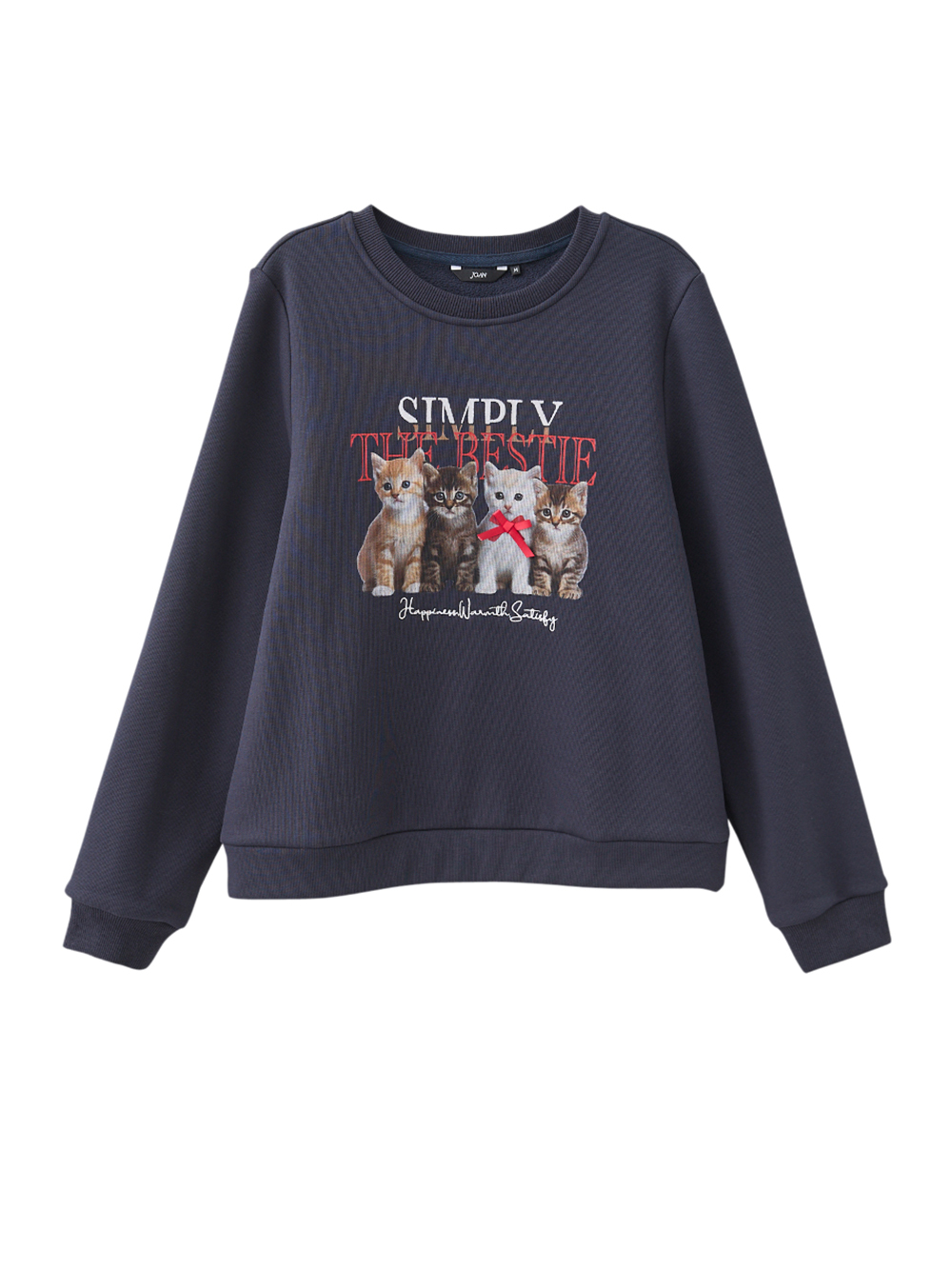 JOAN萌系貓咪厚刷毛衛衣