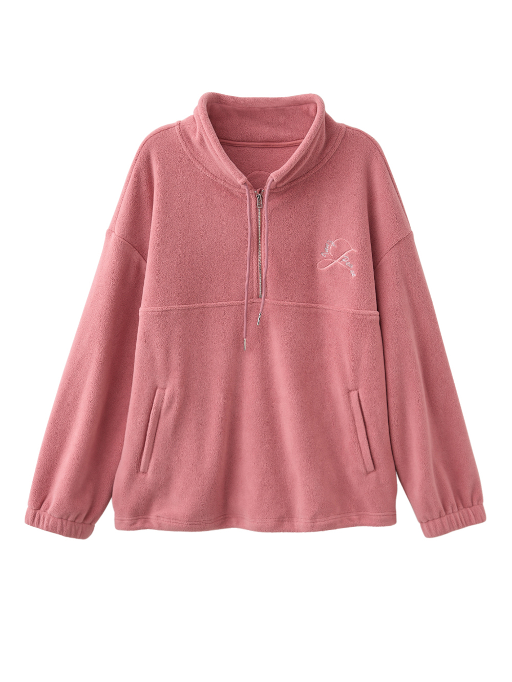 JOAN暖絨立領休閒上衣