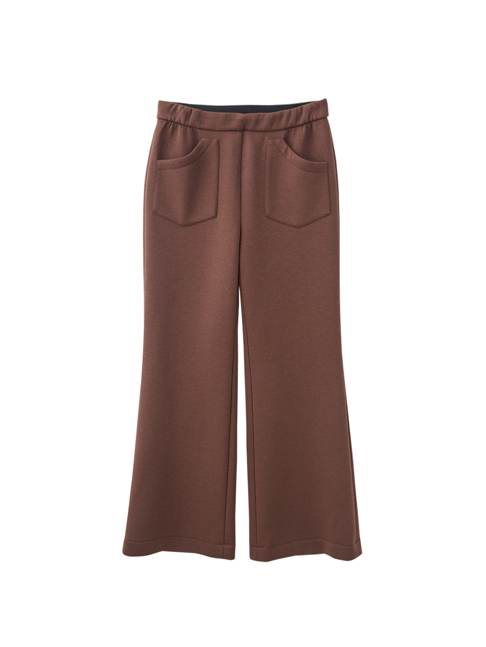 JOAN暖柔內磨毛彈力微喇叭褲