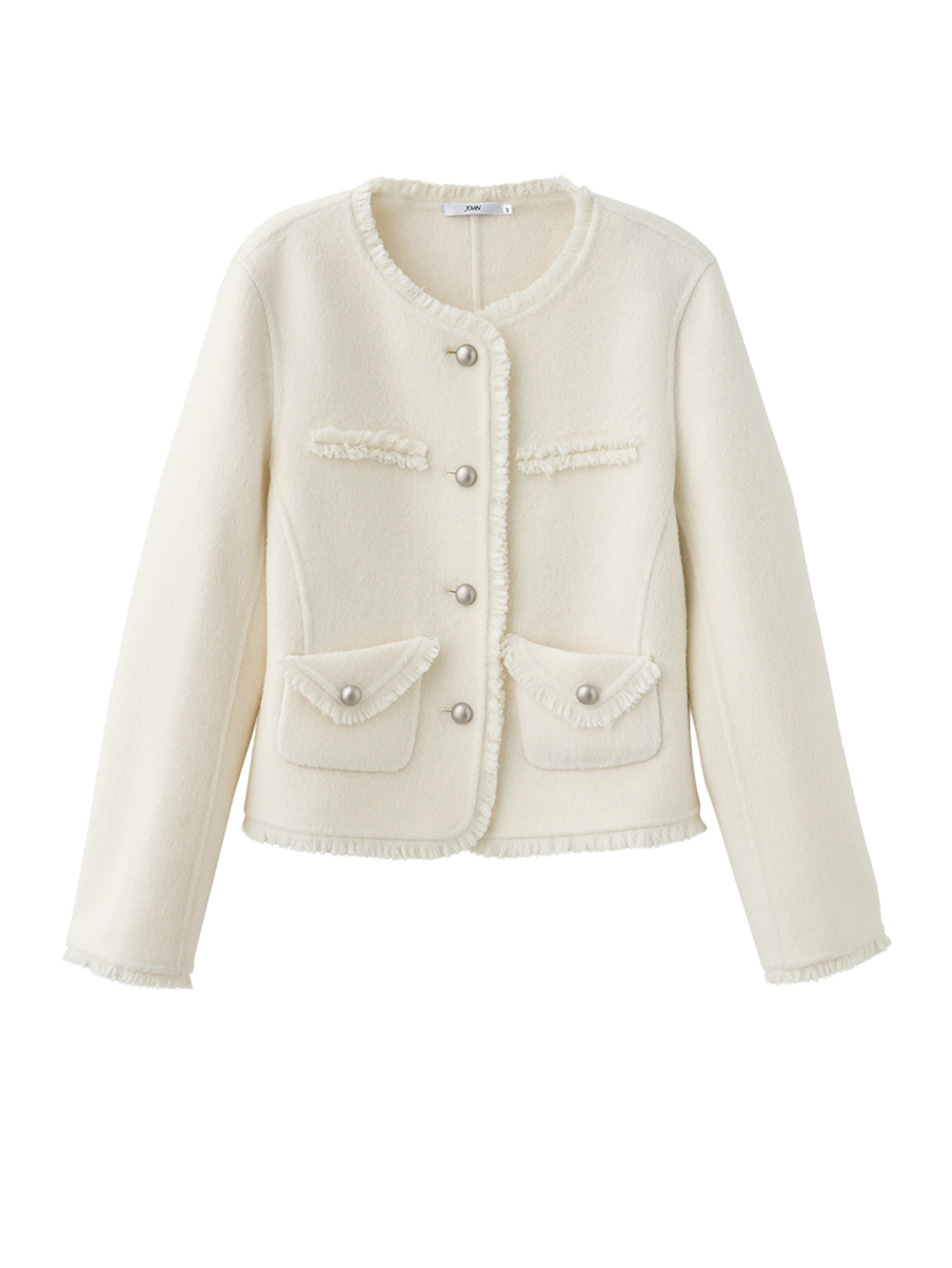 JOAN法式優雅毛料短外套