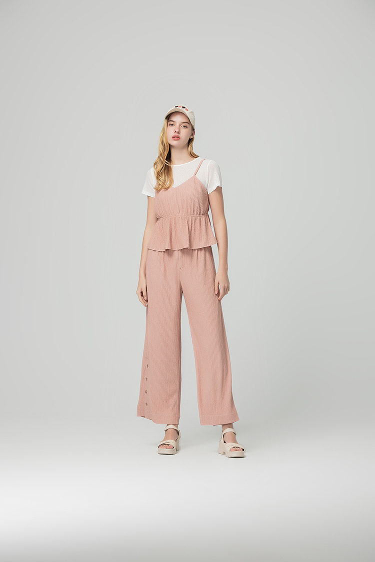 修身氣質兩件式上衣(附內搭)