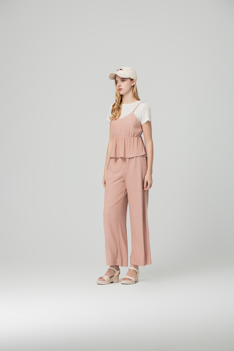 修身氣質兩件式上衣(附內搭)