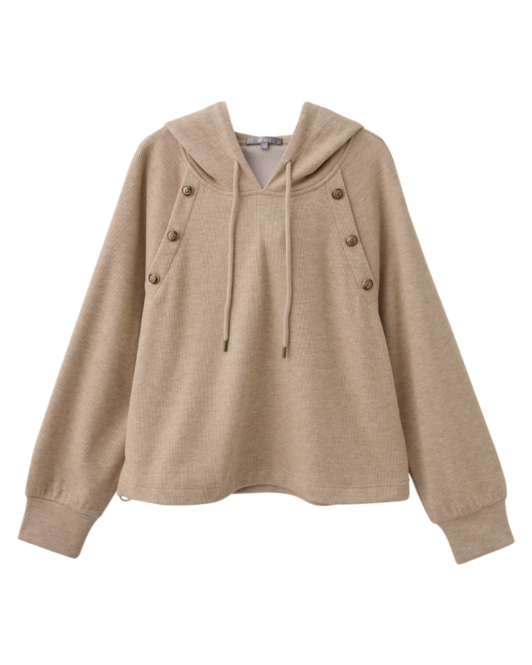 abito休閒連帽抽繩上衣