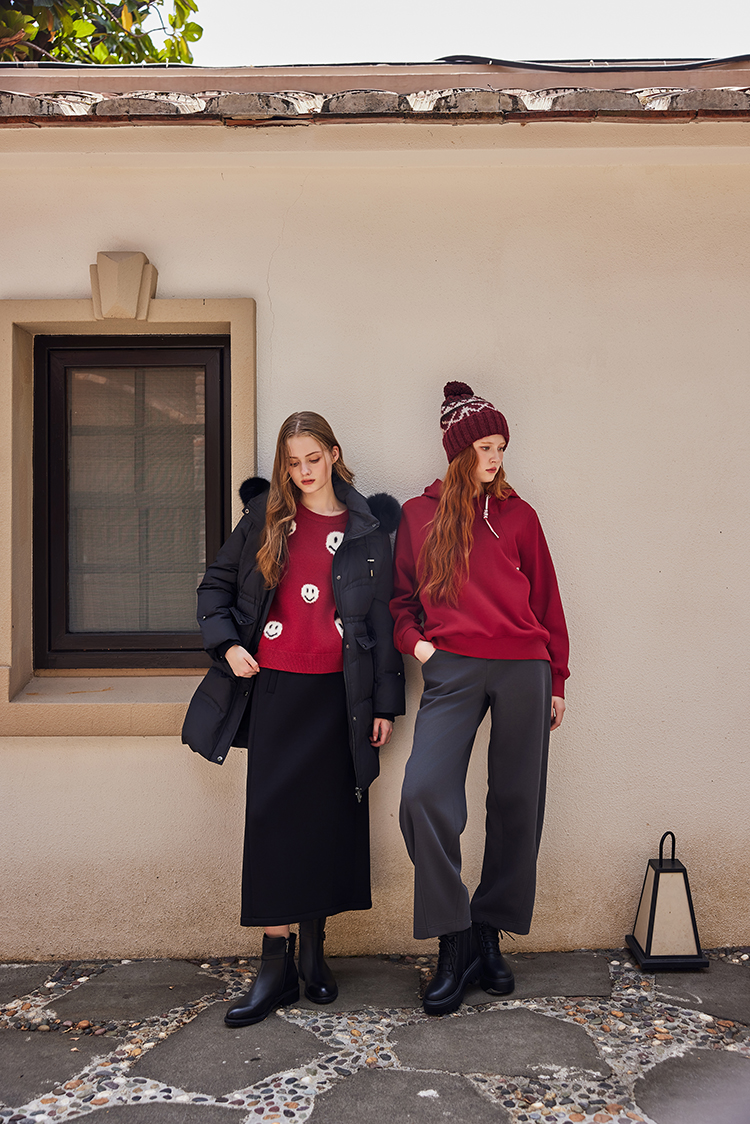 abito內刷毛連帽上衣