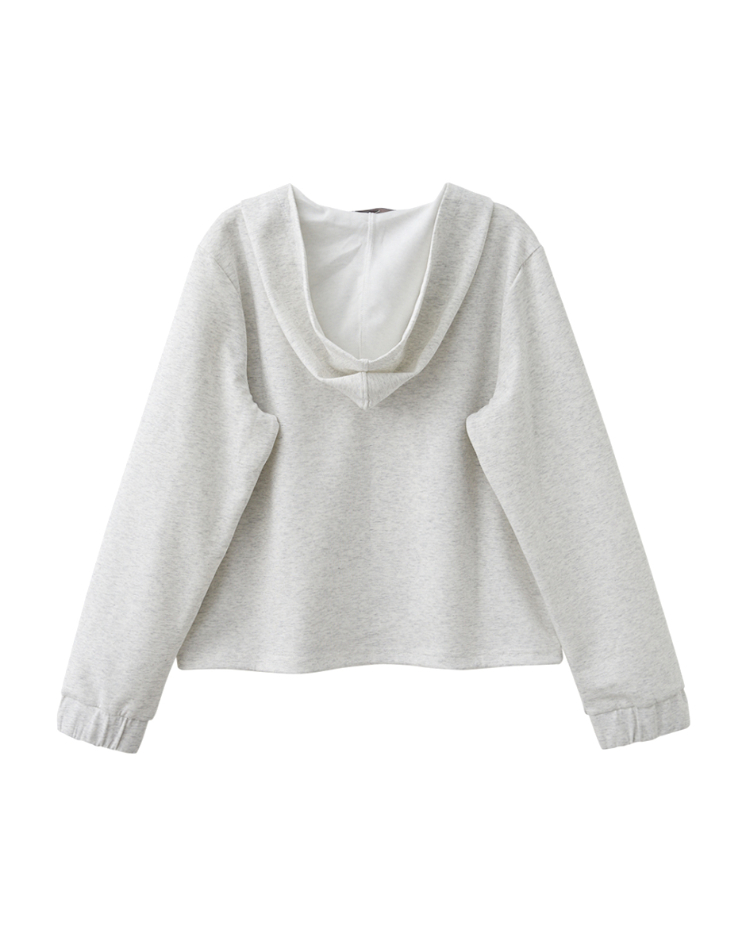 abito立體繡笑臉連帽上衣