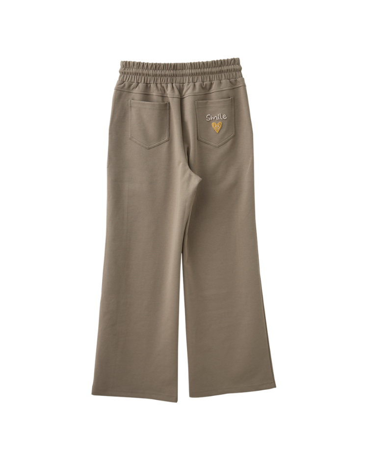 abito立體繡笑臉長褲