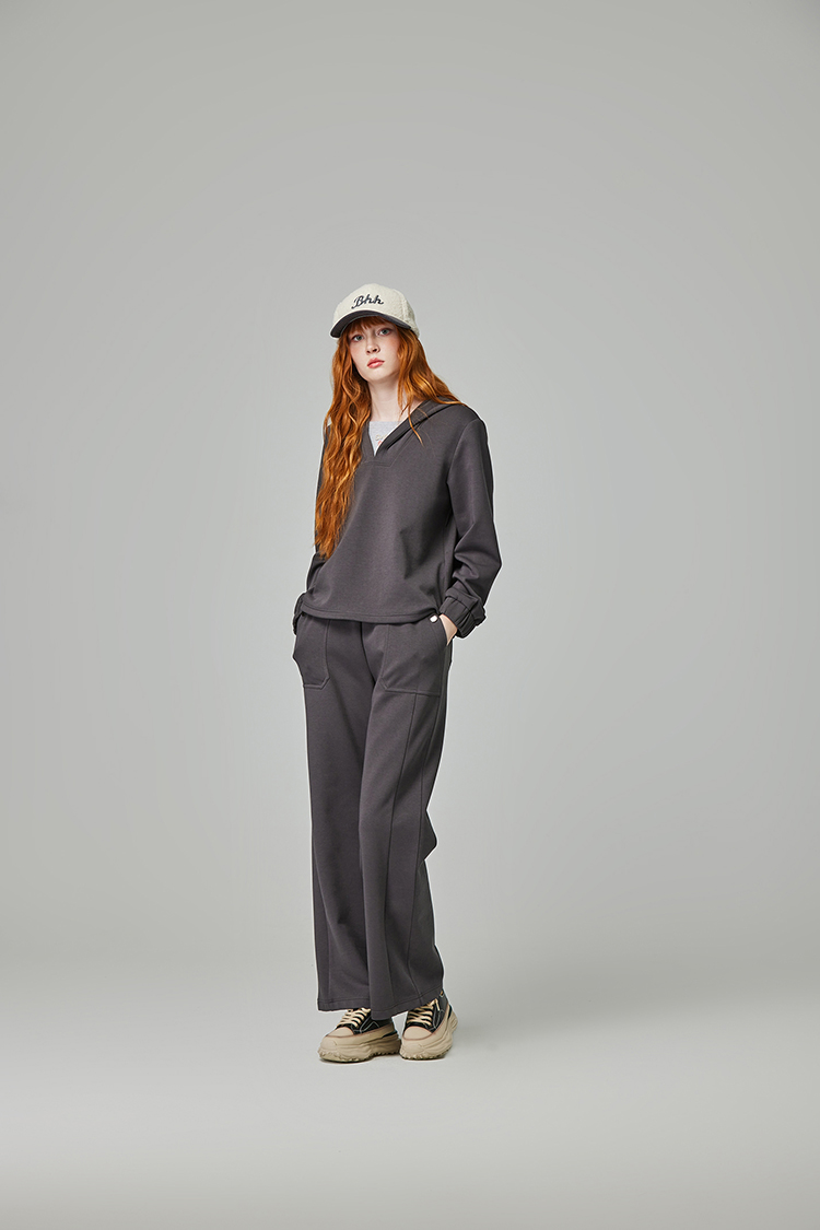 abito立體繡笑臉長褲