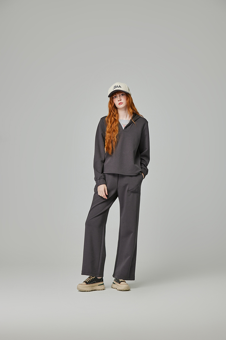 abito立體繡笑臉長褲