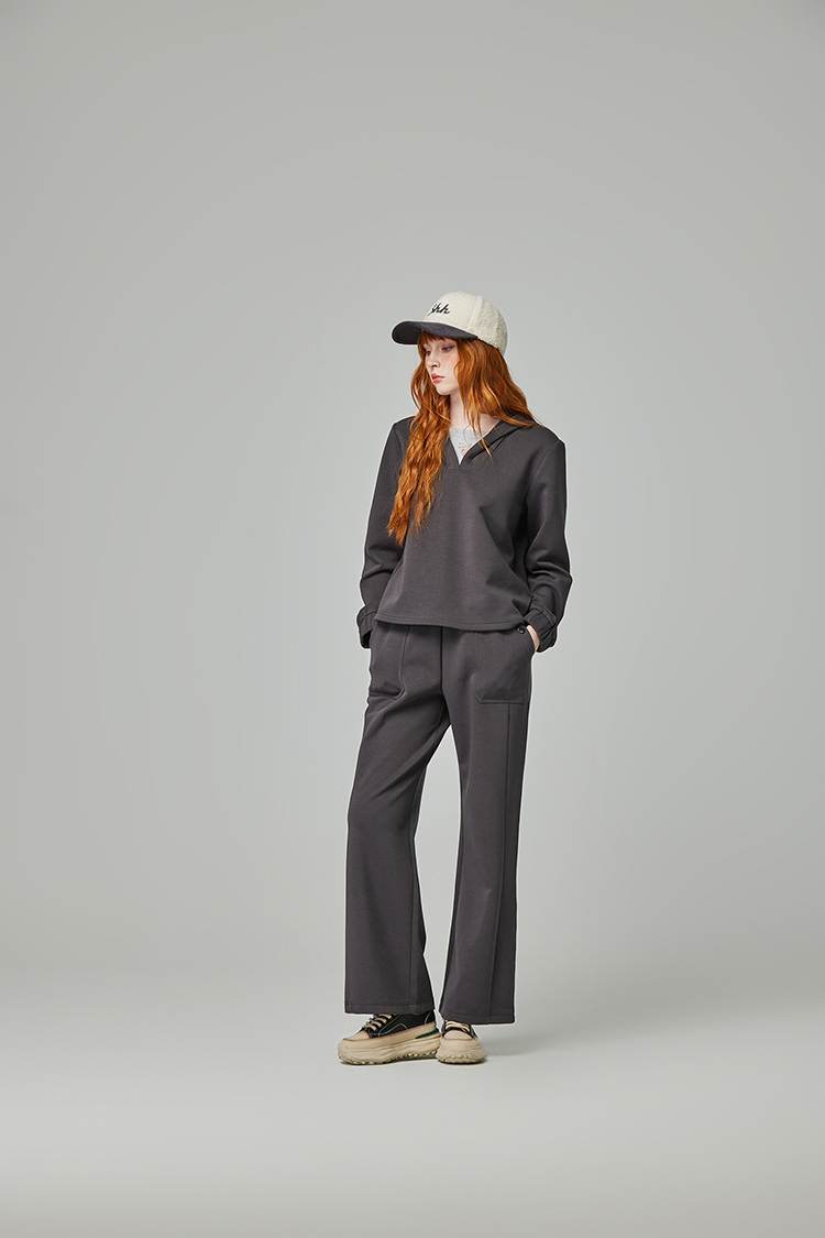 abito立體繡笑臉長褲