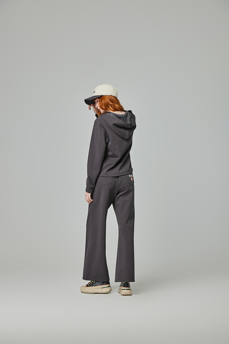 abito立體繡笑臉長褲