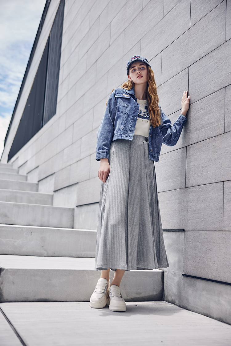 abito個性特殊剪裁長裙