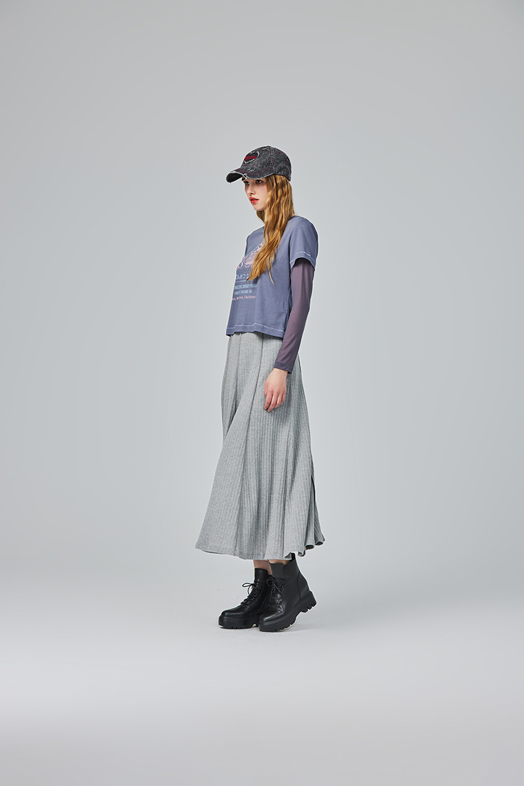 abito個性特殊剪裁長裙